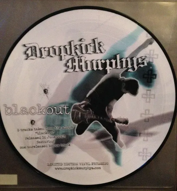 Dropkick Murphys Blackout 10" vinylplate brukt pic