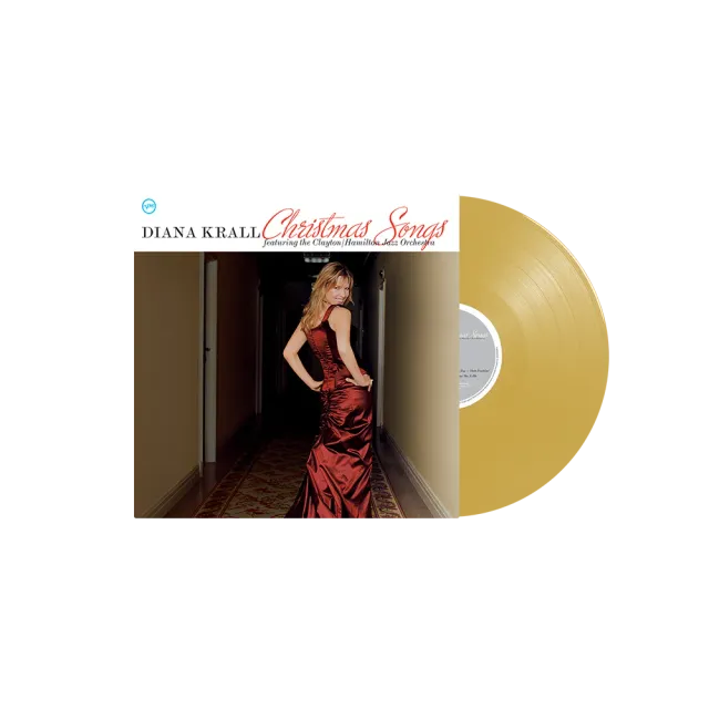 Verve Acoustic Sounds Diana Krall Christmas Songs LP gullvinyl