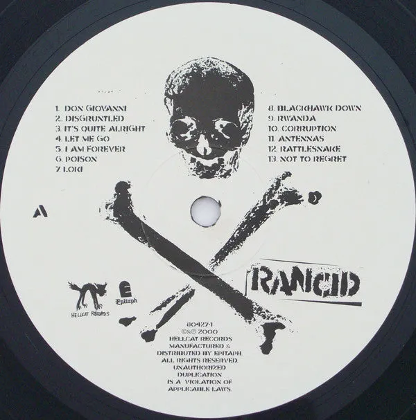 Rancid Rancid 2000 LP brukt Hellcat punk