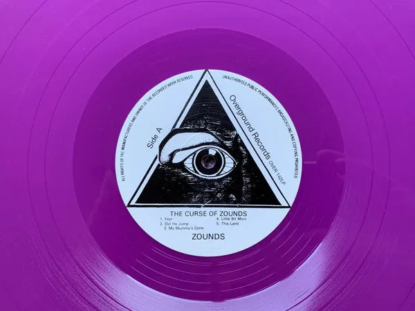 Zounds Curse Of Zounds LP lilla vinyl brukt