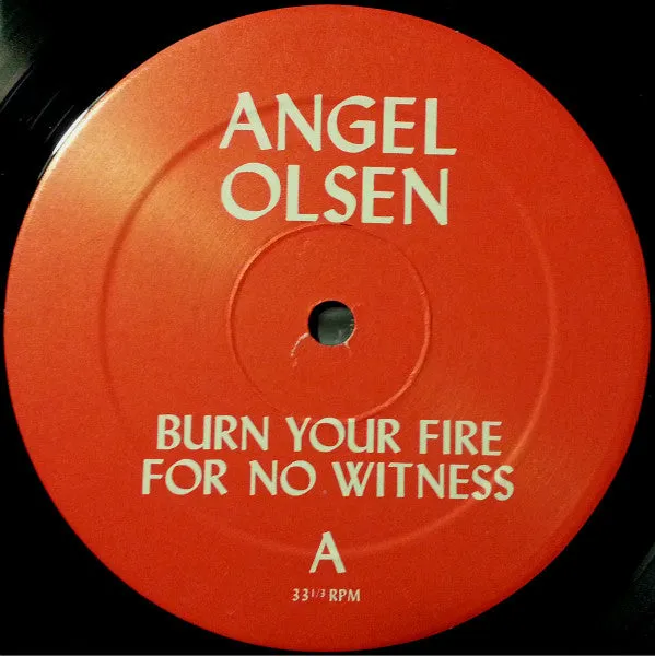 Angel Olsen Burn Your Fire LP brukt folk vinyl