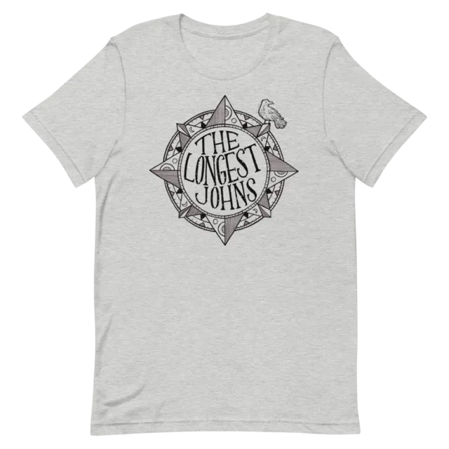 The Longest Johns Smoke and Oakum T-skjorte heather grey
