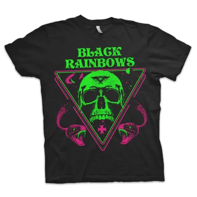 Heavy Psych Sounds Black Rainbows #11 tshirt svart