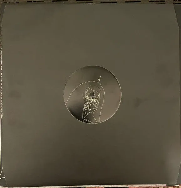 Burlap Burnout King LP vinylplate hvit brukt støyrock