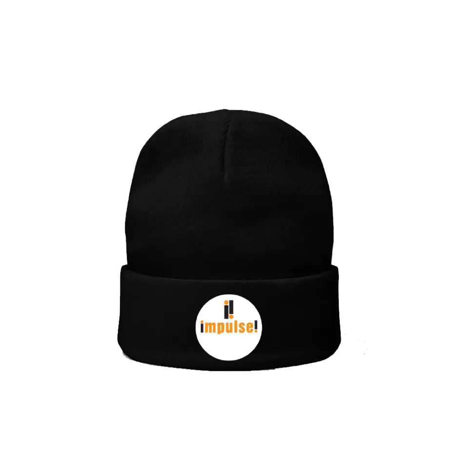 Impulse Classic Logo beanie svart brodert