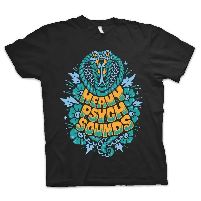 Heavy Psych Sounds #37 t-skjorte svart bomull