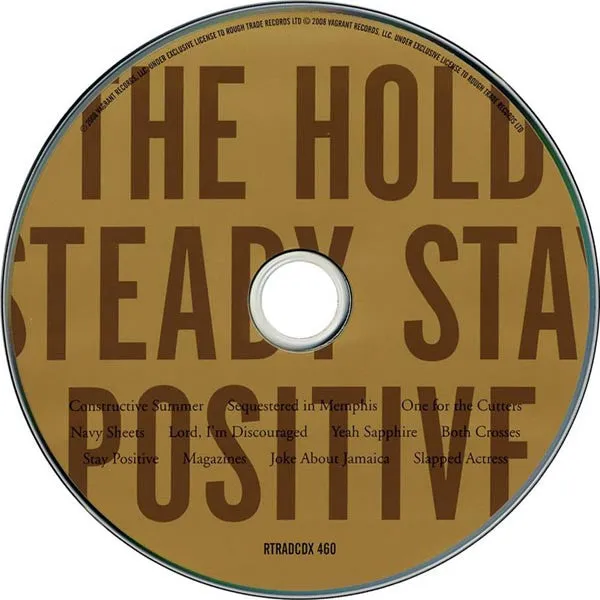 The Hold Steady Stay Positive CD limited digipak brukt