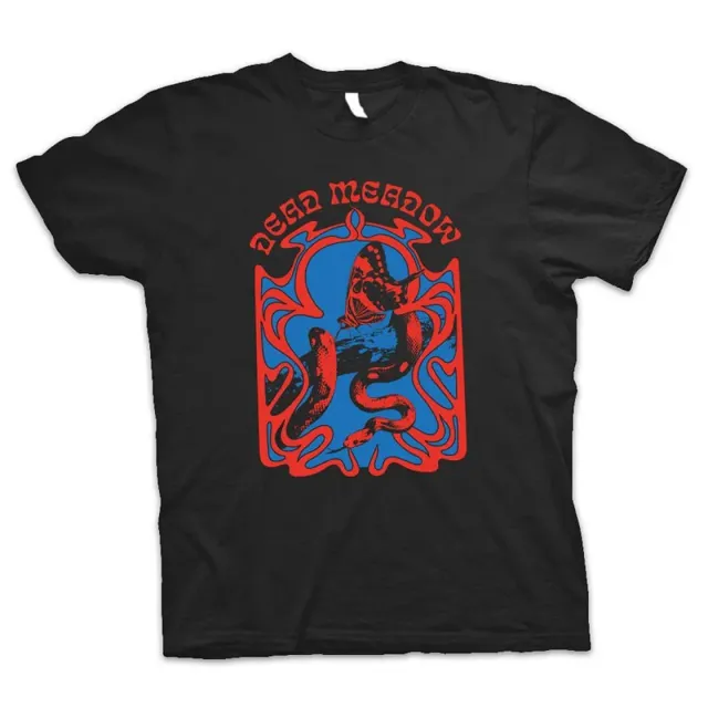 Heavy Psych Sounds Dead Meadow #02 t-skjorte black red blue