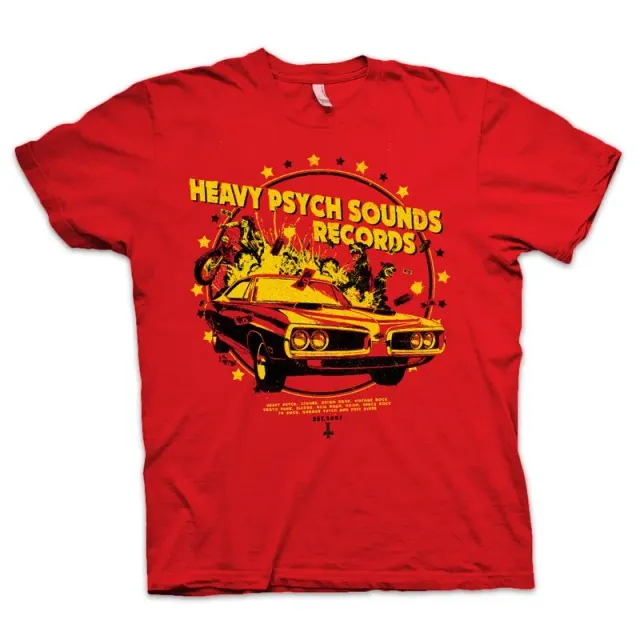 Heavy Psych Sounds #11 T-skjorte rød