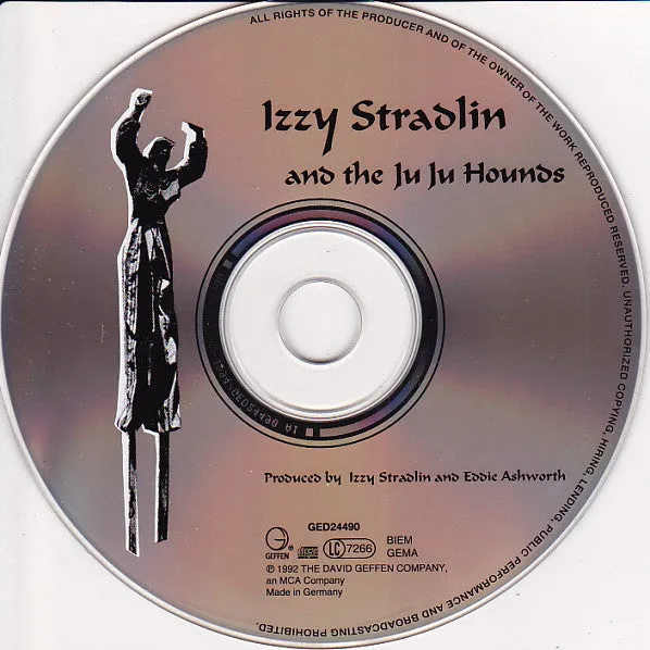 Izzy Stradlin Ju Ju Hounds CD album brukt bluesrock