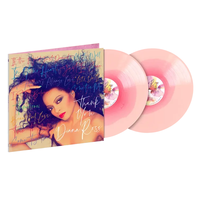 Verve Diana Ross Thank You rosa vinyl LP eksklusiv