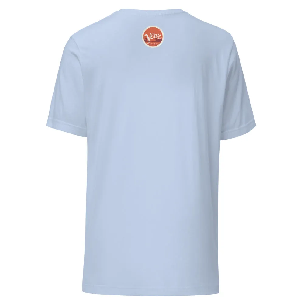 Verve Greetings From Ipanema t-skjorte baby blue bomull