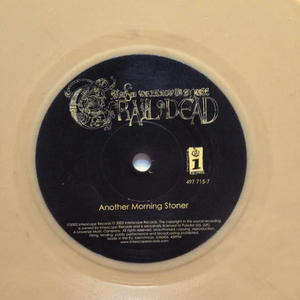Trail Of Dead Another Morning Stoner 7" singel brukt beige vinyl