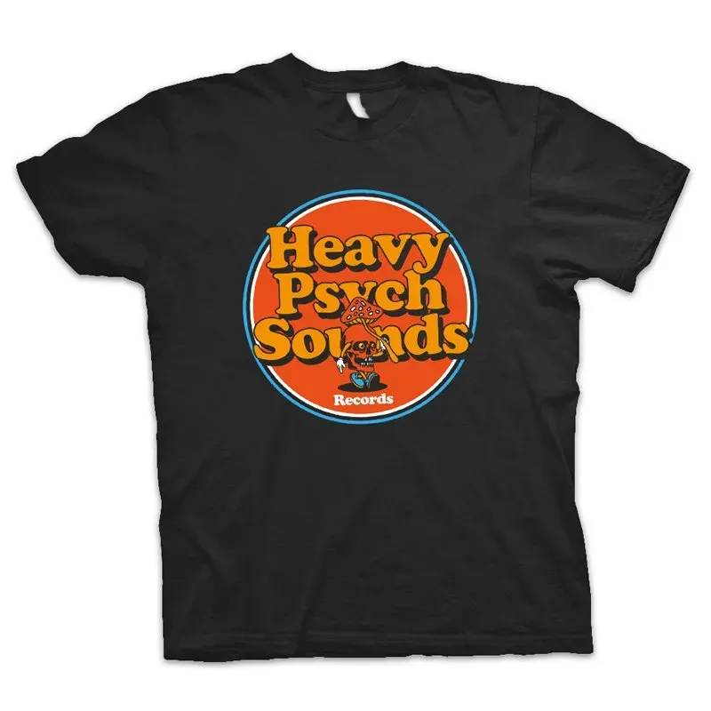 Heavy Psych Sounds #54 t-skjorte svart bomull