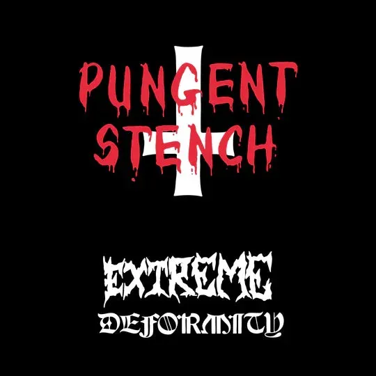 Pungent Stench Extreme Deformity LP splatter vinyl