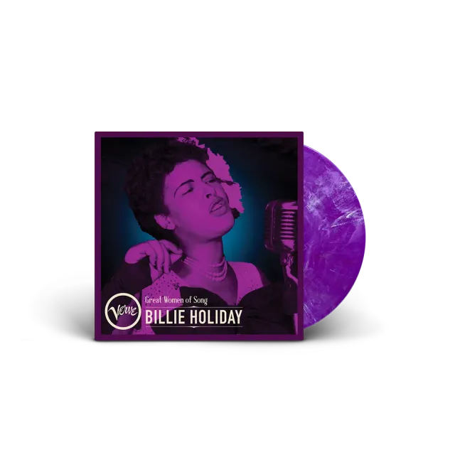 Verve Billie Holiday Great Women Of Song vinylplate lilla