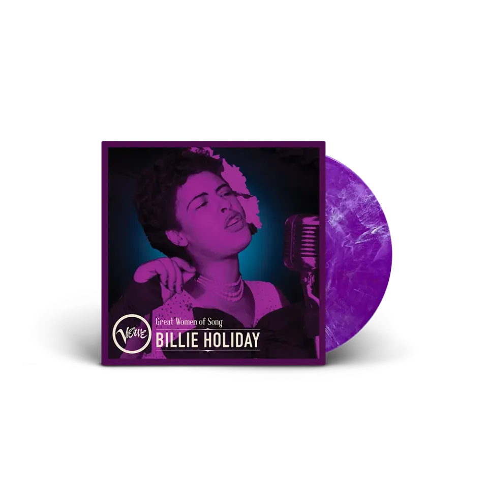 Verve Billie Holiday Great Women Of Song vinylplate lilla