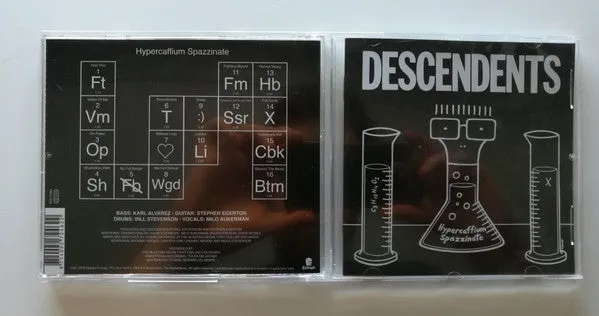 Descendents Hypercaffium Spazzinate CD brukt punk