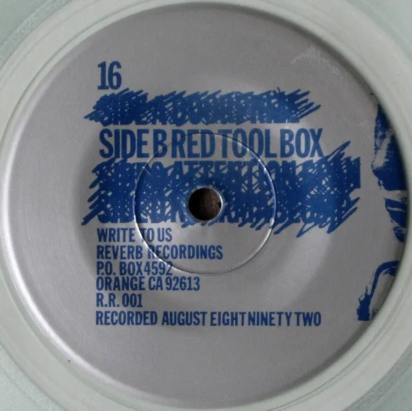 16 Doorprize 2x7" vinyl clear/svart brukt
