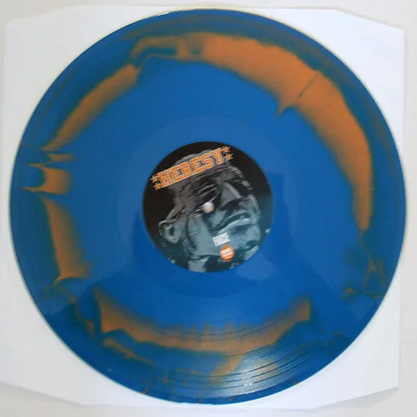 Heresy Face Up To It! Expanded 30th Anniversary vinyl blå/oransje