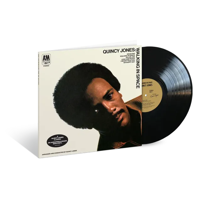 Verve Acoustic Sounds Quincy Jones Walking in Space LP 180g vinyl