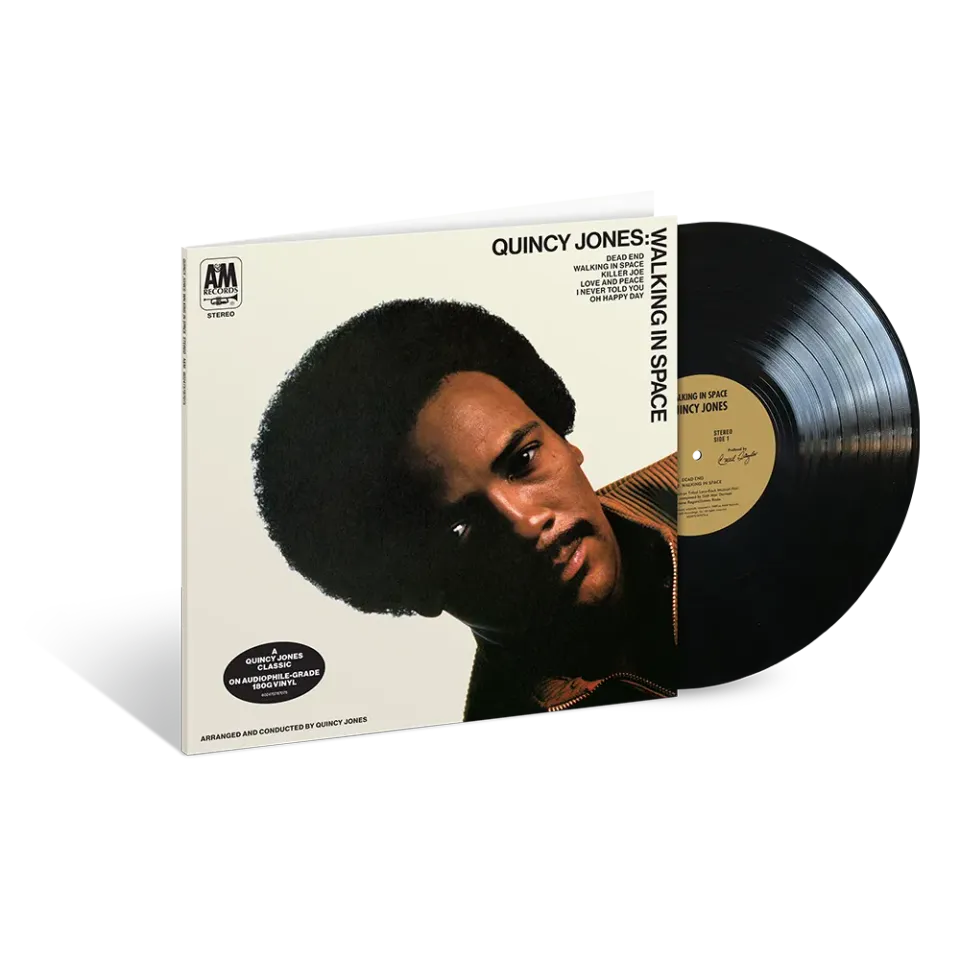 Verve Acoustic Sounds Quincy Jones Walking in Space LP 180g vinyl