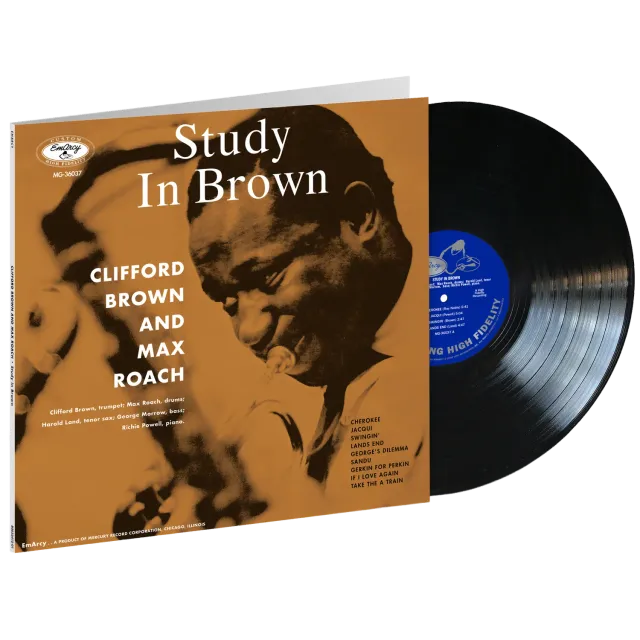 Verve Acoustic Sounds Study In Brown LP vinylplate
