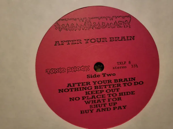 Raw Power After Your Brain LP brukt hardcore 1986