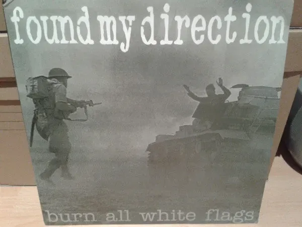 Found My Direction Burn All White Flags LP brukt hardcore