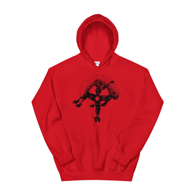 Sons Of Kemet Black To The Future hoodie rød