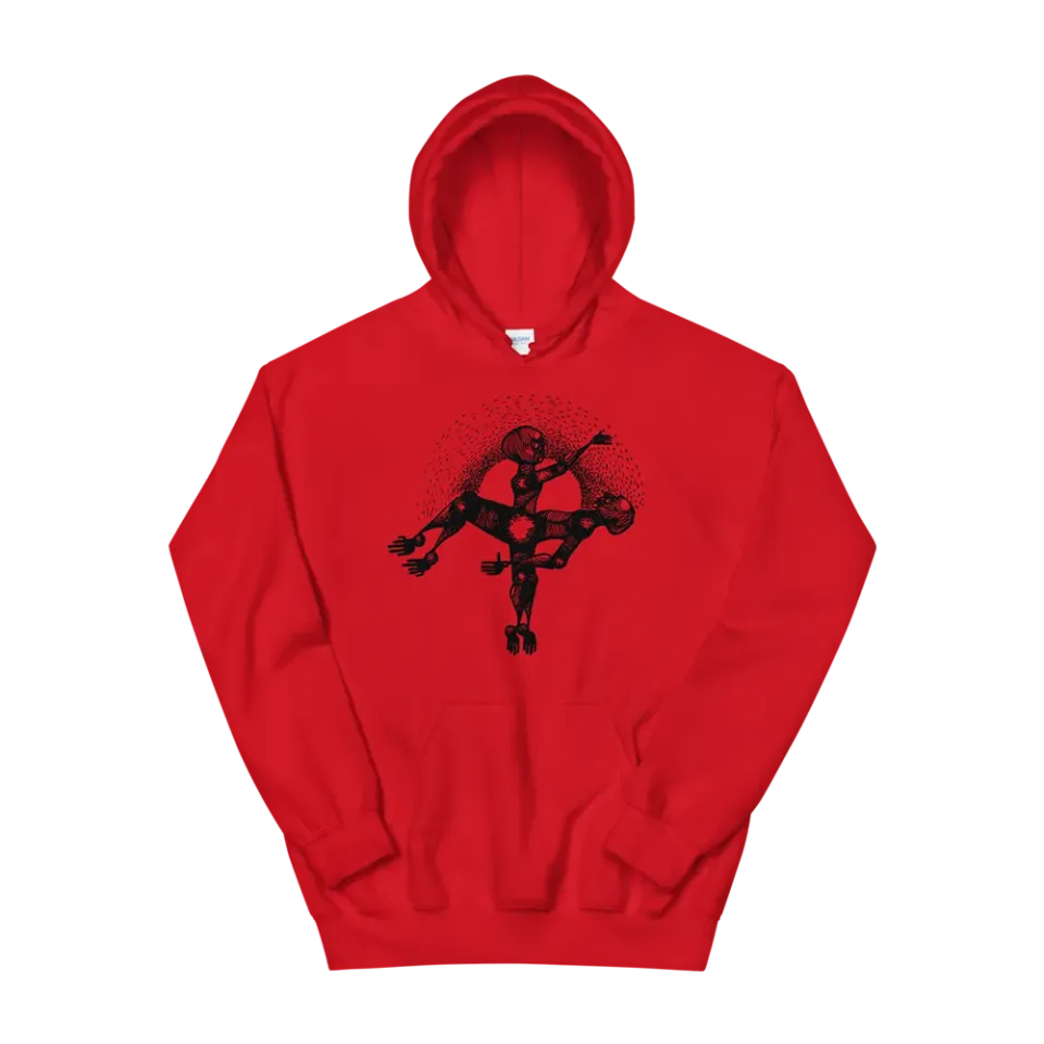 Sons Of Kemet Black To The Future hoodie rød