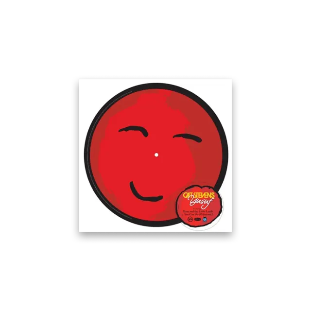 Yusuf Cat Stevens Laughing Apple picture disc LP