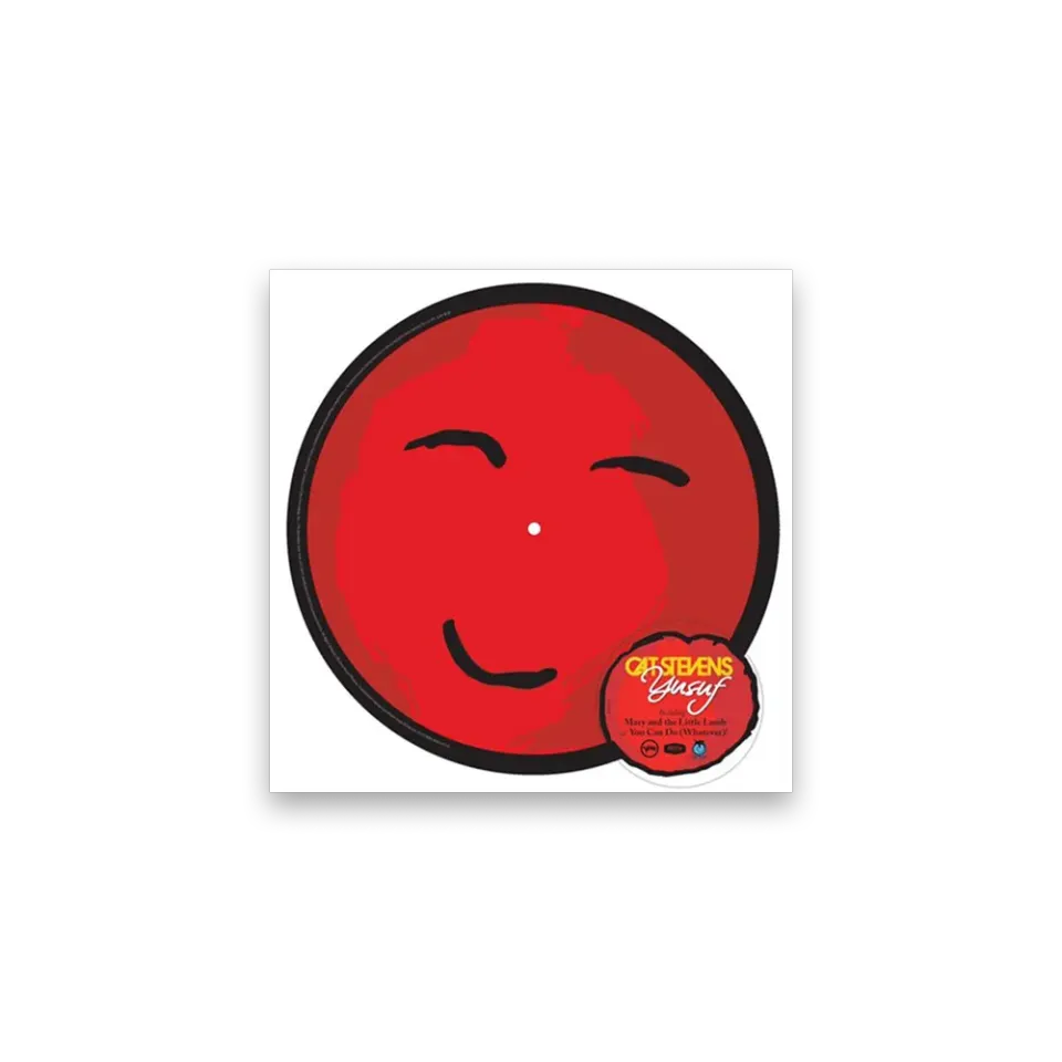 Yusuf Cat Stevens Laughing Apple picture disc LP
