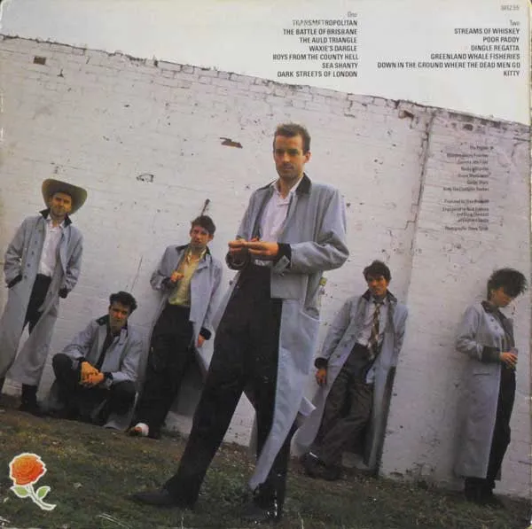 The Pogues Red Roses For Me LP vinyl brukt 1984