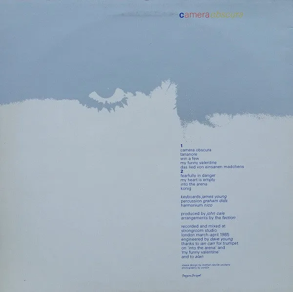 Nico + The Faction Camera Obscura LP brukt