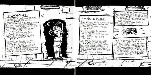 Green Day Dookie CD brukt japan punk