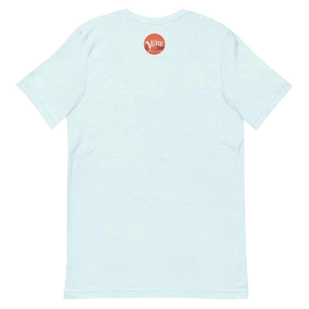 Verve Greetings From Ipanema T-skjorte heather blue ice