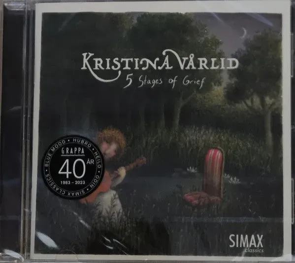 Kristina Vårlid 5 Stages Of Grief CD brukt klassisk gitar