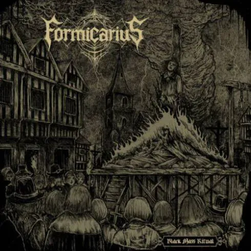 Formicarius Black Mass Ritual CD album brukt