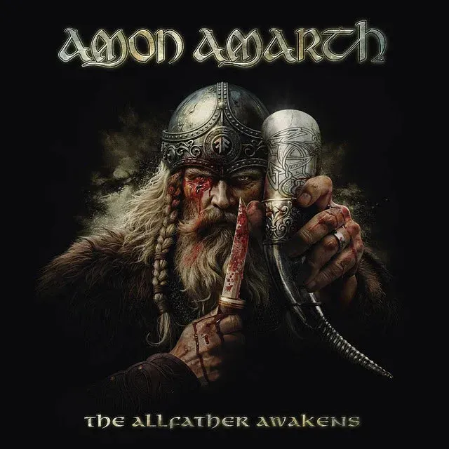 Amon Amarth The Allfather Awakens LP liquid vinyl