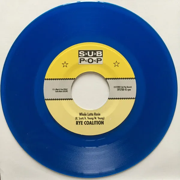 Rye Coalition Got This Thing On The Move 7" vinyl blå