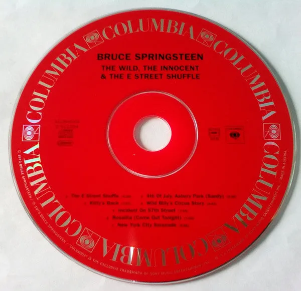 Bruce Springsteen The Wild The Innocent CD brukt 2003