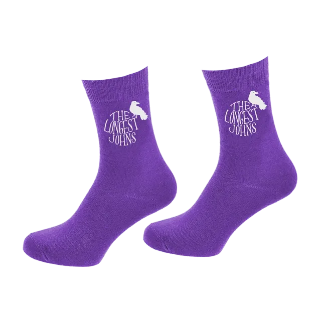 The Longest Johns Socks sokker lilla