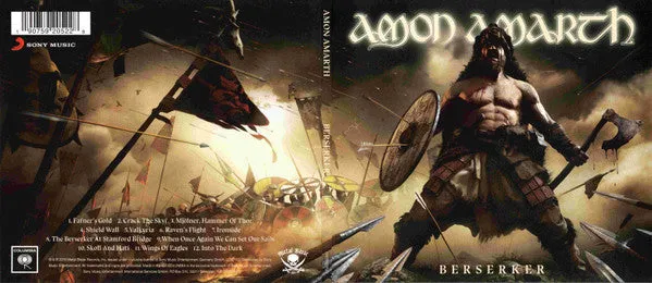 Amon Amarth Berserker CD digisleeve forseglet viking metal