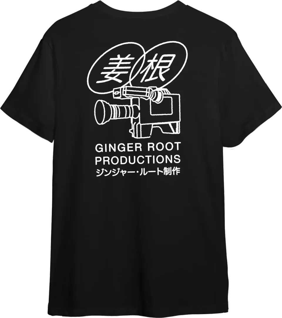 Ginger Root Crew t-skjorte svart