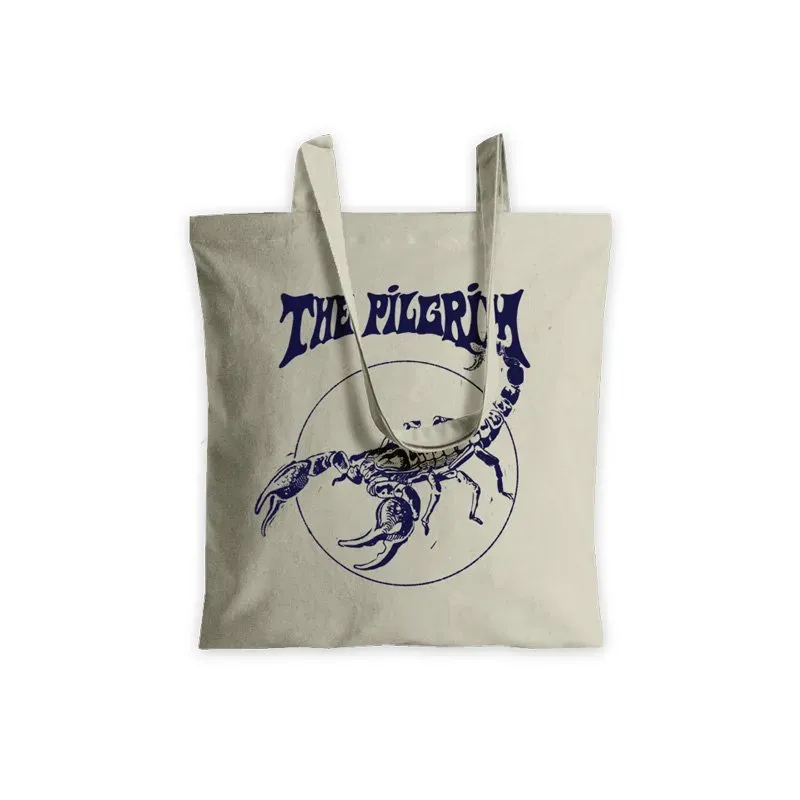 Heavy Psych Sounds The Pilgrim #04 totebag natural/blue