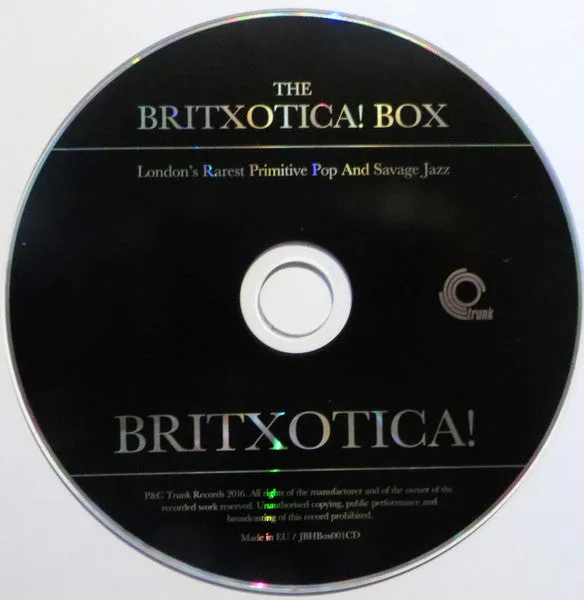 Various Britxotica! Box 3CD boks brukt exotica