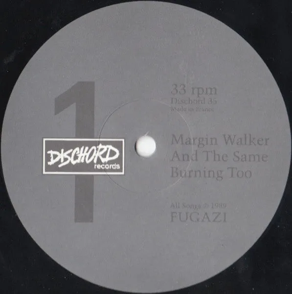 Fugazi Margin Walker 12" EP vinyl Dischord 1989