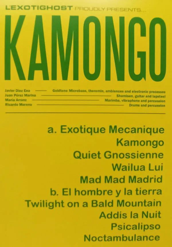 L'Exotighost Kamongo LP brukt vinyl eksperimentell