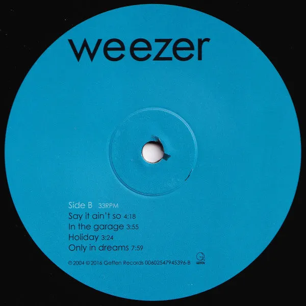 Weezer Weezer Blue Album LP vinyl 180g brukt
